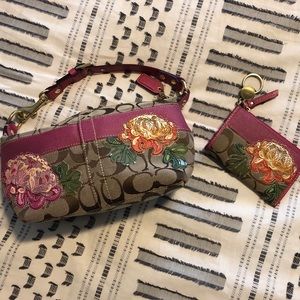 Coach Poppy Bag and Coin purse